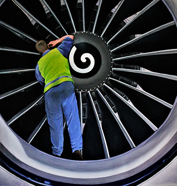 Looking For the Unseen II by K D De Silva | Lethbridge Gallery